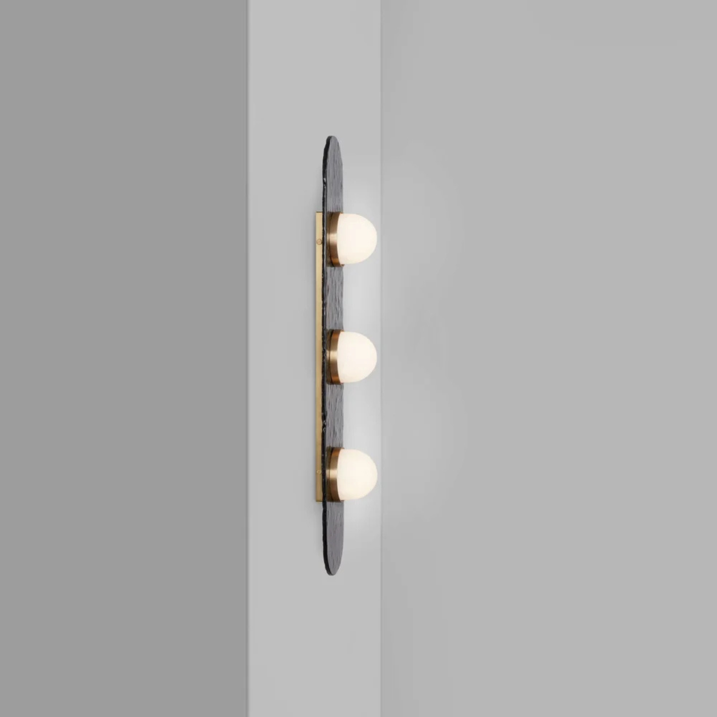 Modern Glass Wall Sconce Light Fixture for Living Room, Bedroom, and Hallway Decor