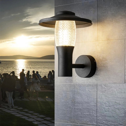 Outdoor Waterproof LED Wall Light for Garden, Patio, and Porch - Energy Efficient Lighting