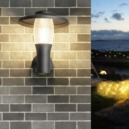 Outdoor Waterproof LED Wall Light for Garden, Patio, and Porch - Energy Efficient Lighting