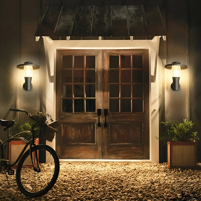 Outdoor Waterproof LED Wall Light for Garden, Patio, and Porch - Energy Efficient Lighting