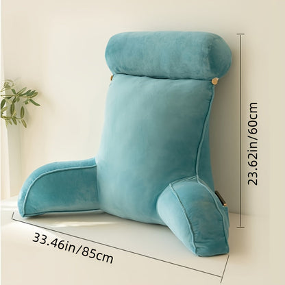 Cuddle Cushion - Ergonomic Back Support Pillow for Reading, Soft Large Cushion for Beds & Sofas