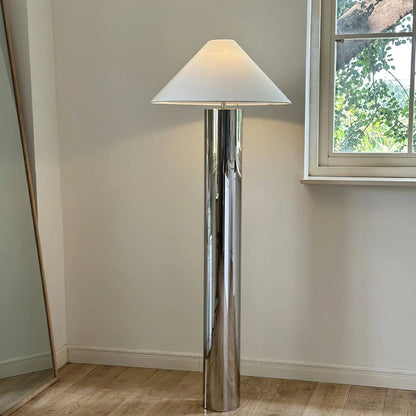 Modern Stainless Steel Floor Lamp - Stylish LED Lighting for Living Room & Bedroom