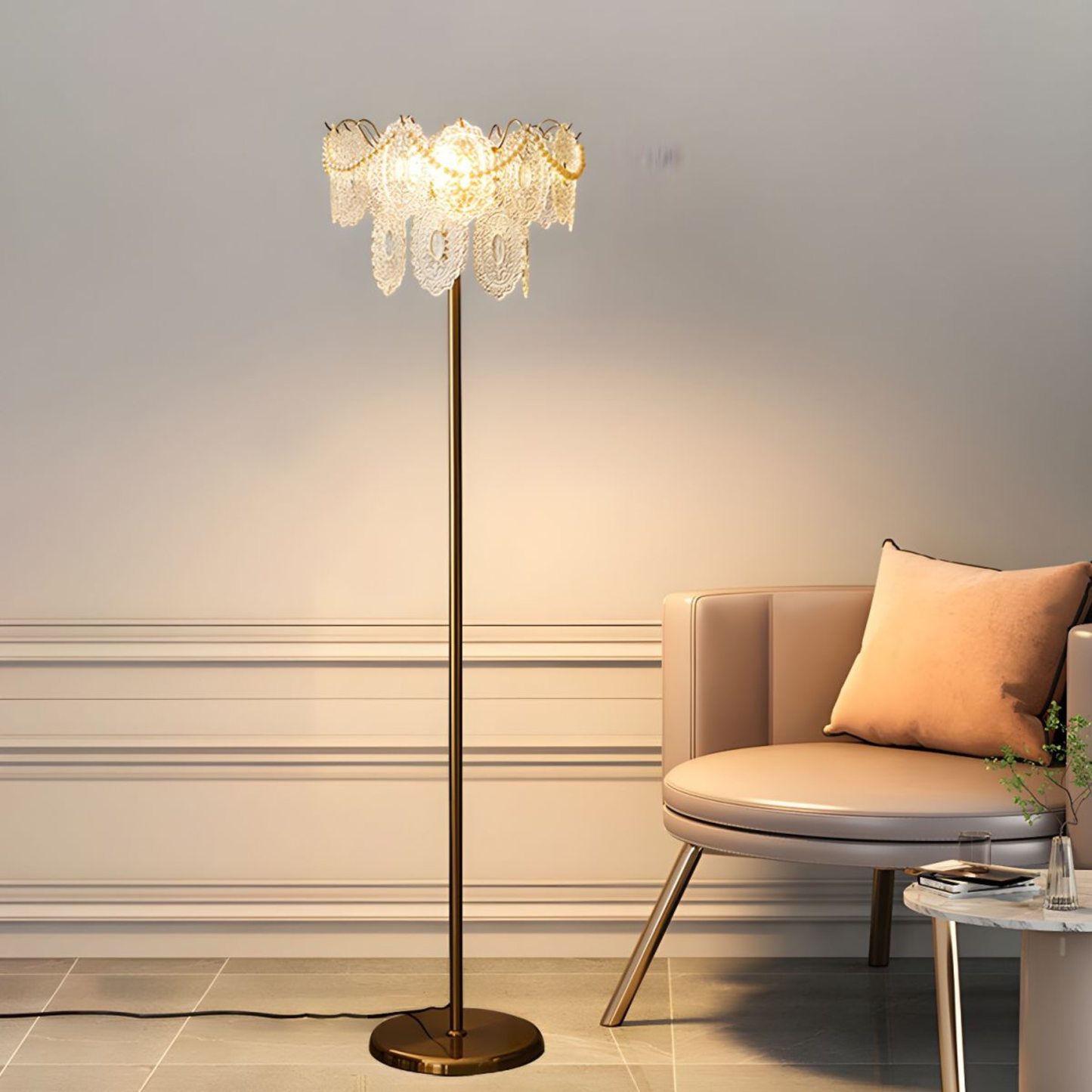 Nordic LED Floor Lamp for Living Room, Modern Adjustable Lighting, Stylish Home Decor