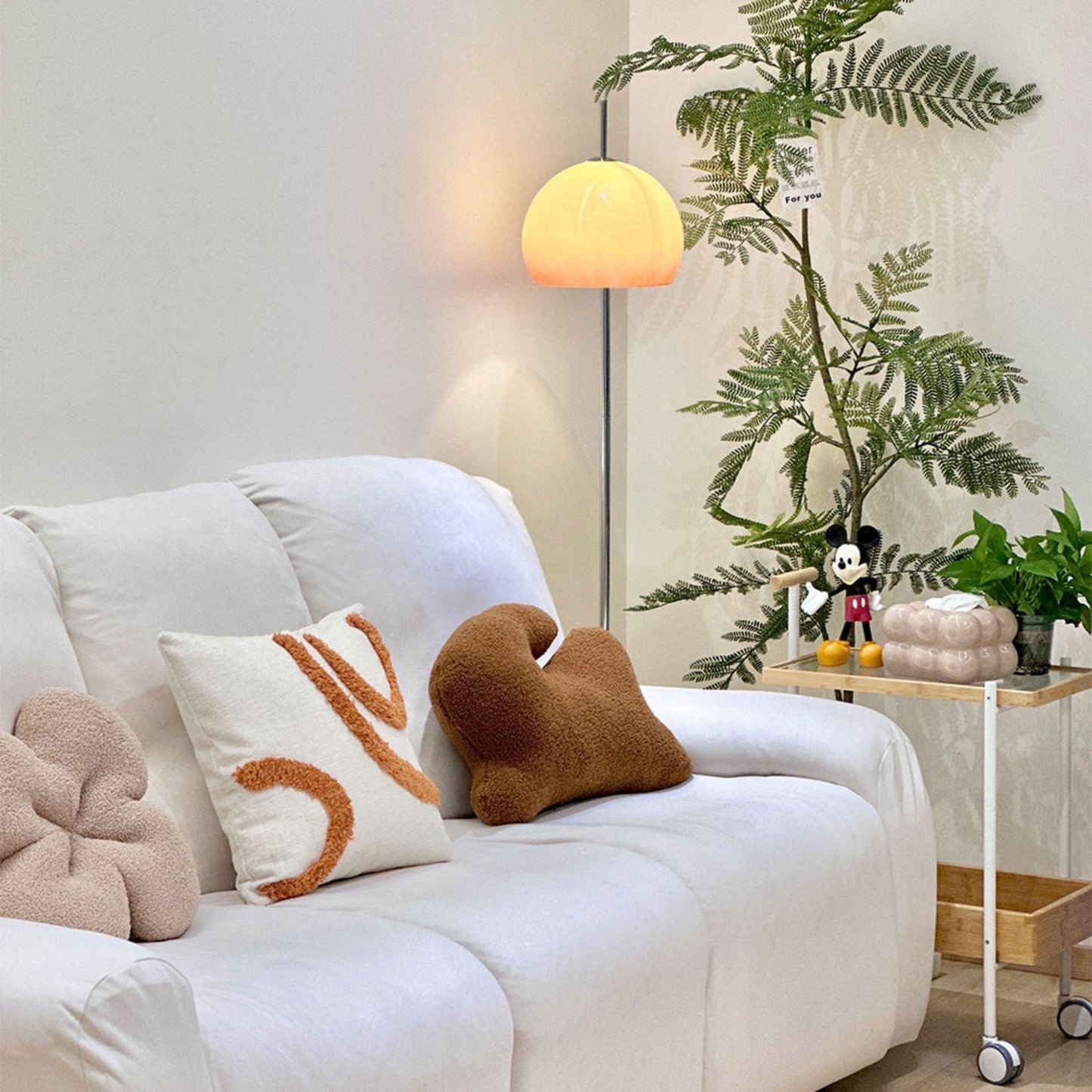 Retro Mushroom Floor Lamp – Vintage Style LED Lighting for Living Room & Bedroom