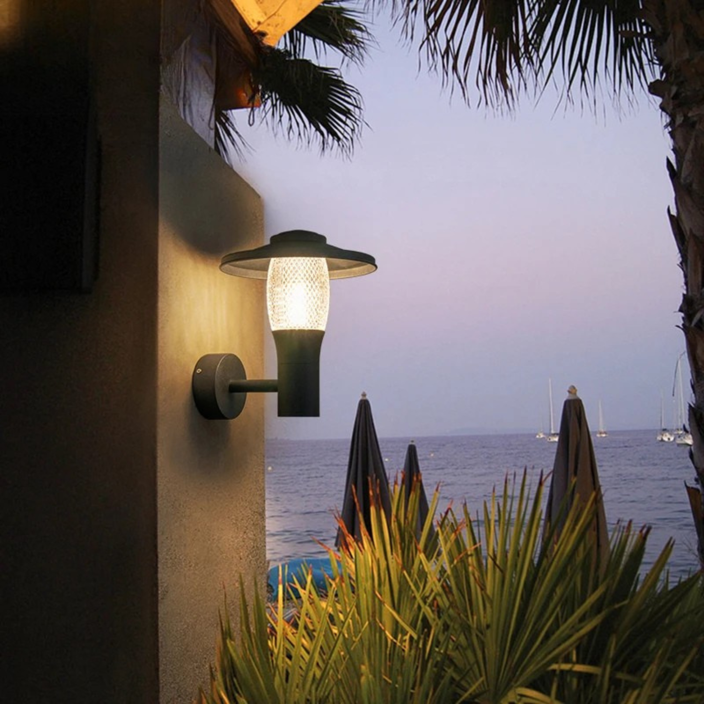 Outdoor Waterproof LED Wall Light for Garden, Patio, and Porch - Energy Efficient Lighting