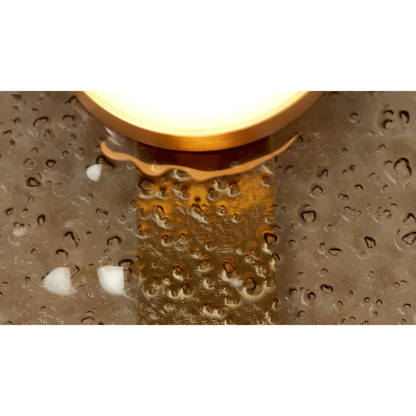 Modern Glass Wall Sconce Light Fixture for Living Room, Bedroom, and Hallway Decor