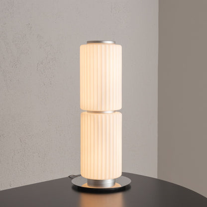 Milk White Glass Table Lamp for Living Room, Bedroom, Modern Home Lighting, Stylish Desk Lamp