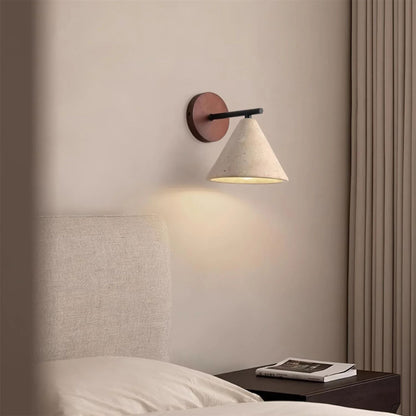 Travertine Wall Sconce Light Fixture for Home Decor - Modern Indoor Lighting