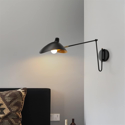 Industrial Metal Wall Sconce Light Fixture for Home, Vintage Style Indoor Lighting