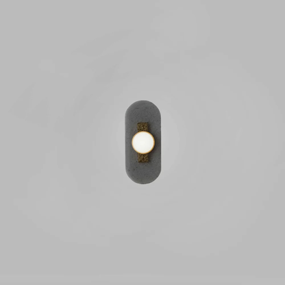 Modern Glass Wall Sconce Light Fixture for Living Room, Bedroom, and Hallway Decor