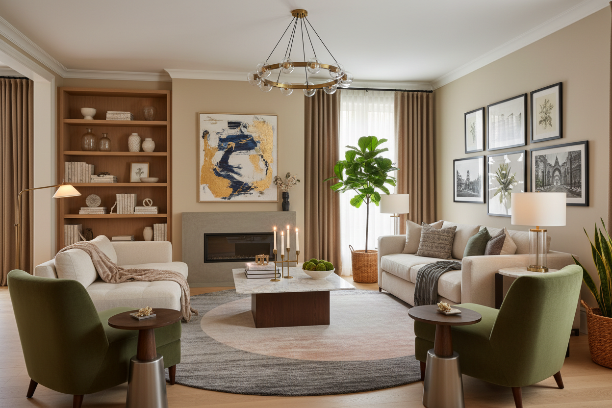 a room with good decoration desgin 