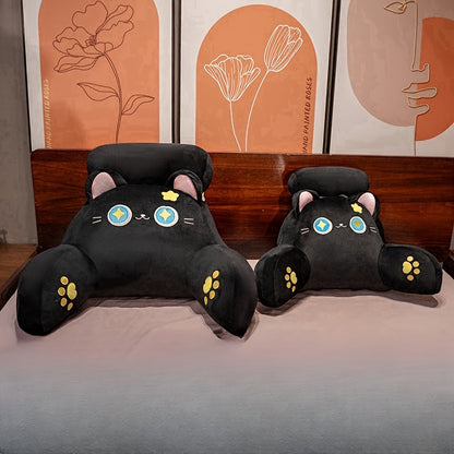 Cuddle Cushion: Ergonomic Reading Pillow for Back Support, Washable, Adjustable for Beds & Sofas