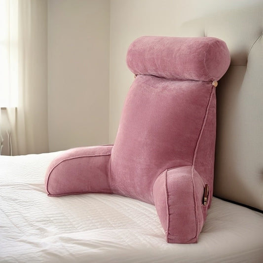 Cuddle Cushion - Ergonomic Back Support Pillow for Reading, Soft Large Cushion for Beds & Sofas