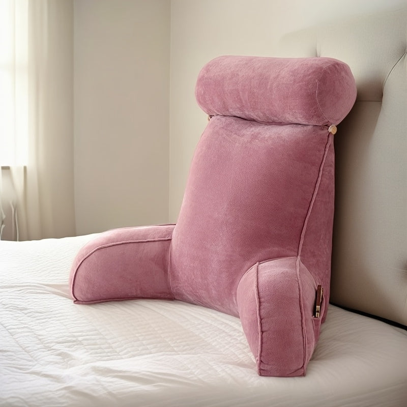 Cuddle Cushion - Ergonomic Back Support Pillow for Reading, Soft Large Cushion for Beds & Sofas
