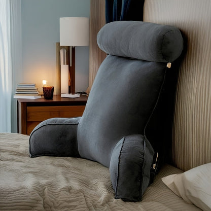 Cuddle Cushion - Ergonomic Back Support Pillow for Reading, Soft Large Cushion for Beds & Sofas