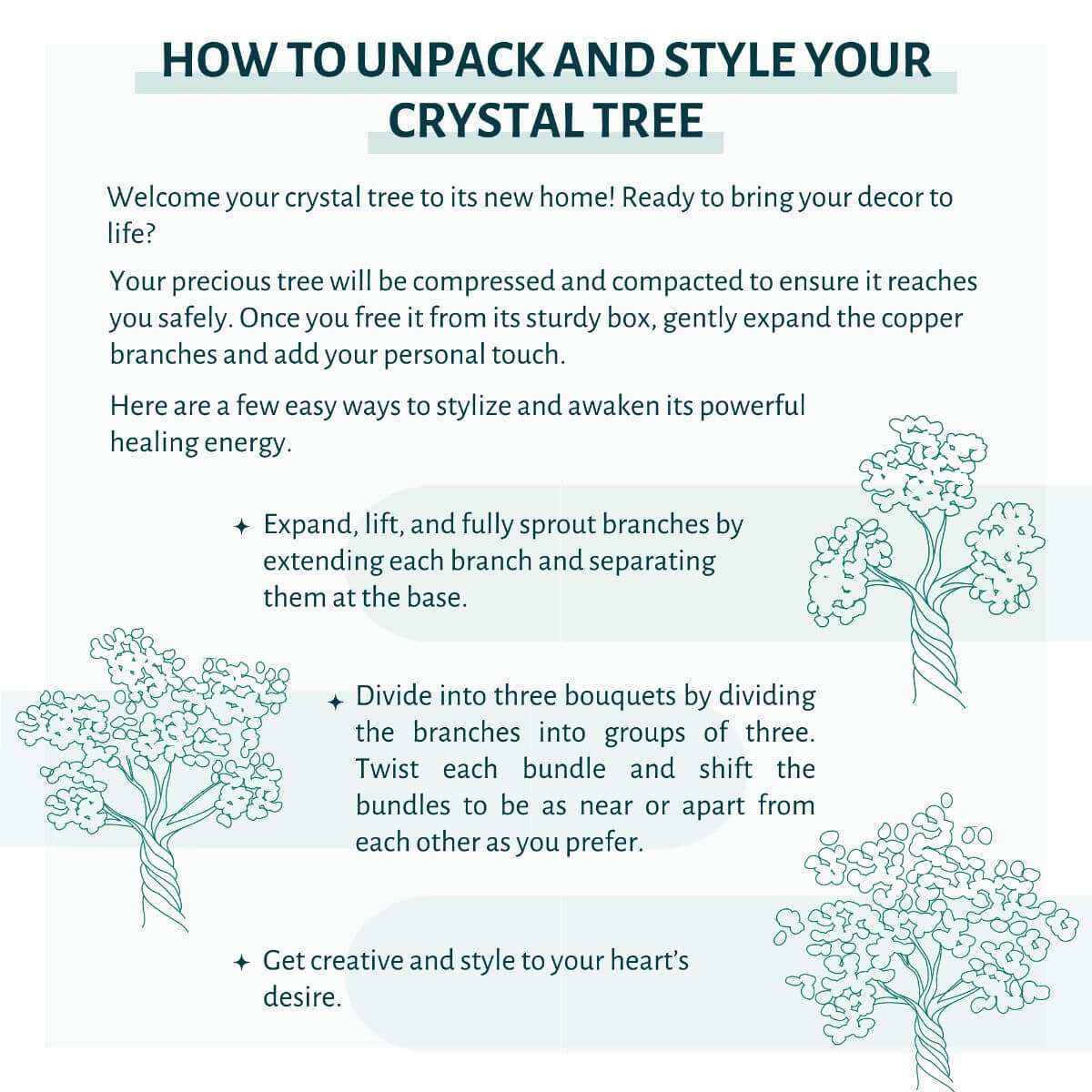 Citrine Tree Night Lamp - Golden Wealth Decor for Home and Office, Feng Shui Gift